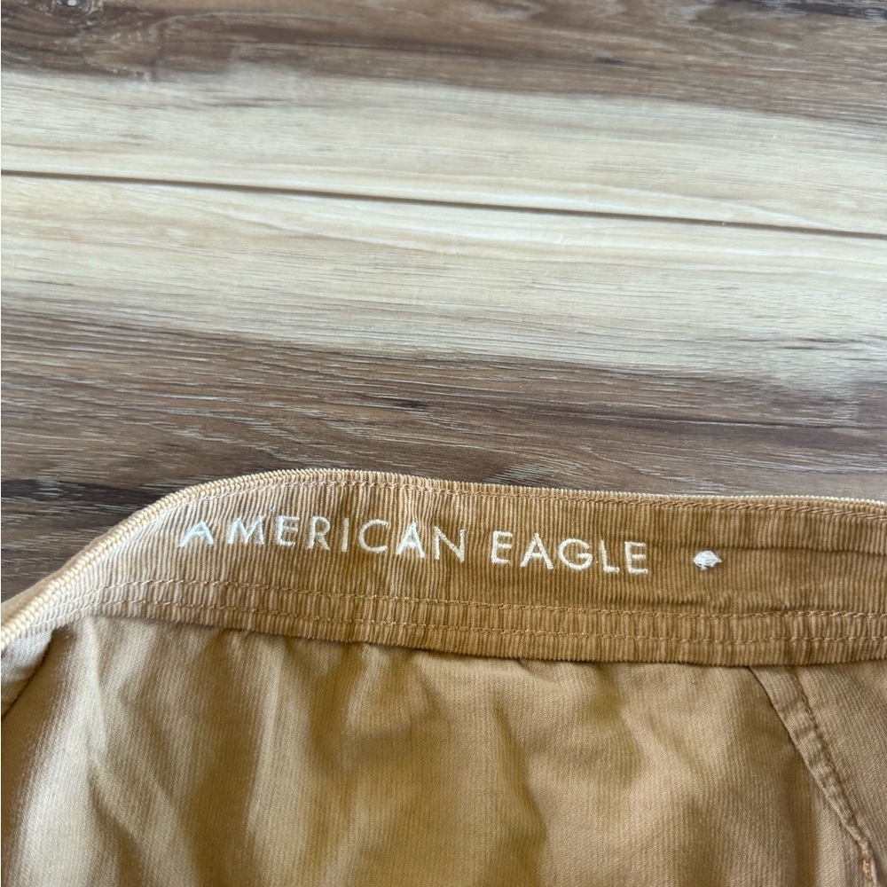 American Eagle Outfitters High Waisted Tier Mini Corduroy Skirt size 2 - Picture 4 of 6